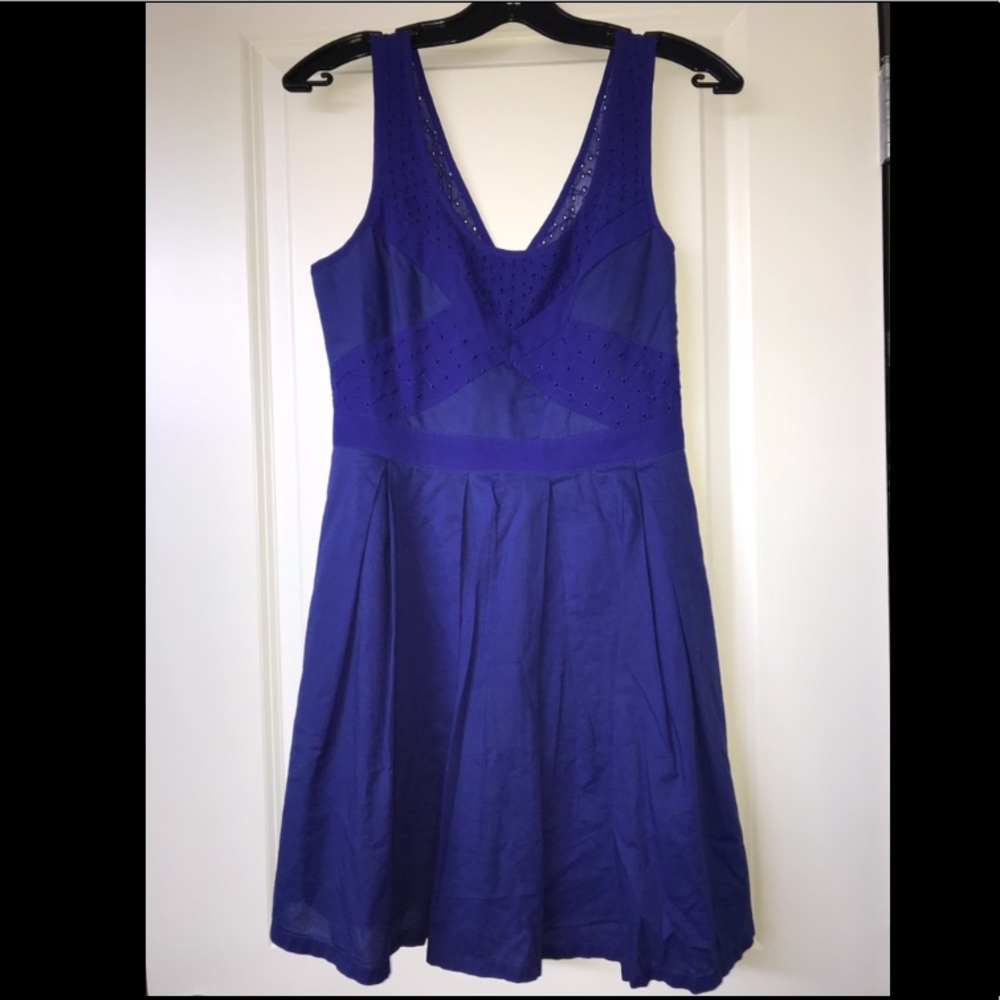 American Eagle Royal Blue Sleeveless Dress